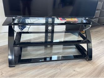 Glass TV Stand
