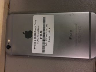 iPhone 6 16GB Space Gray unlock for all Carrier