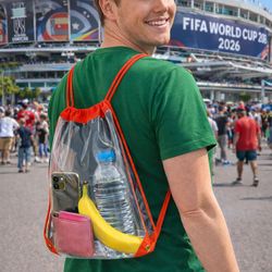 Clear Stadium Approved Backpack – Perfect for Concerts & Games