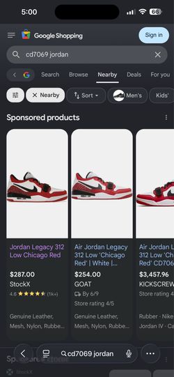 Jordan Legacy 312 Low Chicago Red