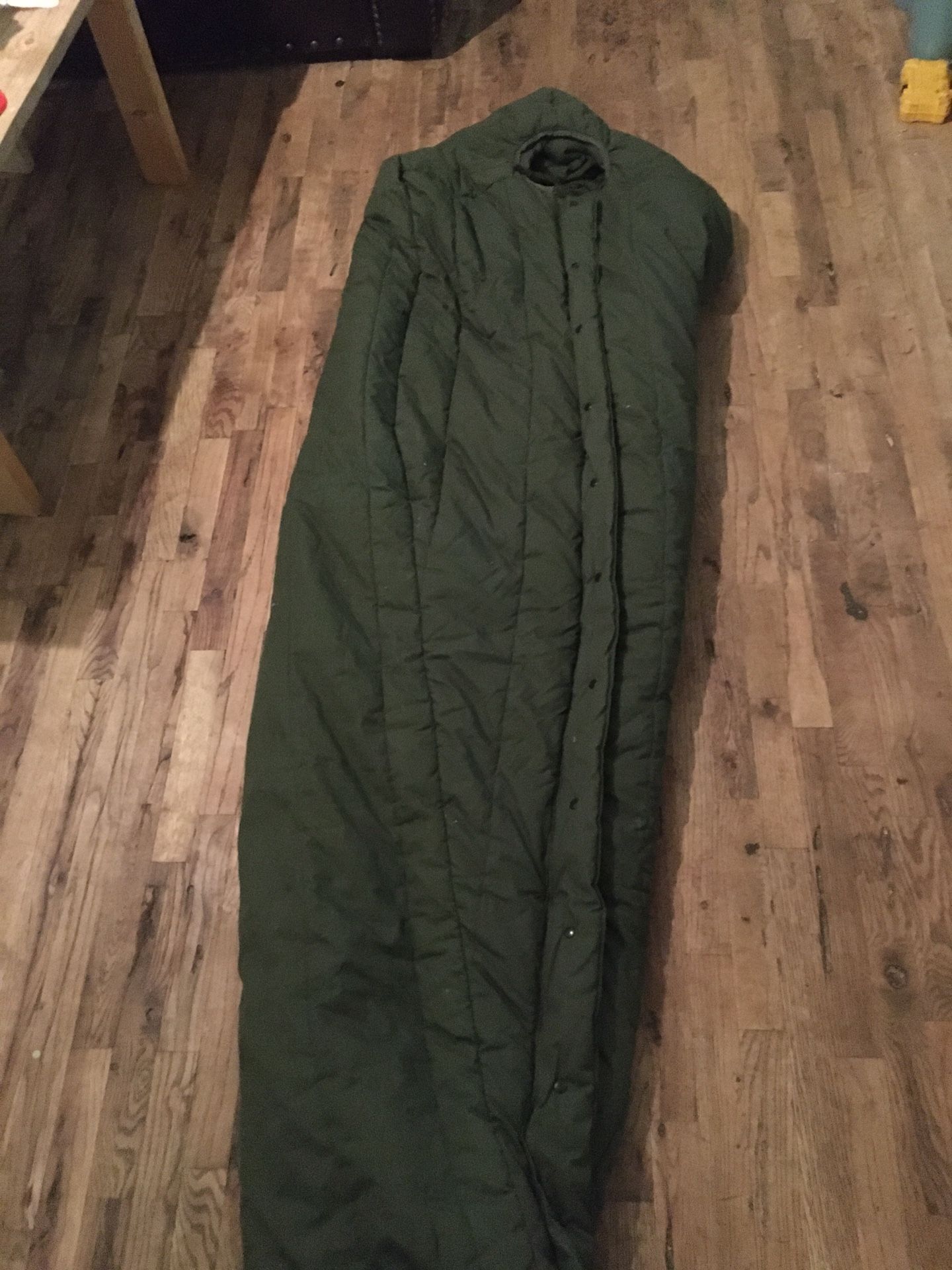 Military / army sleeping bag. Cold weather