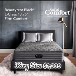 BeautyRest Black King Size Mattress Sale
