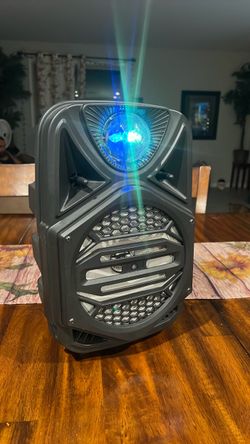 Multi-colored portable bluetooth speaker