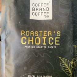 Coffee Brand Coffee Roaster's Choice Premium Roasted Coffee Dark Roast Brazil Alta Mogiana Brand New 2 Bags $10