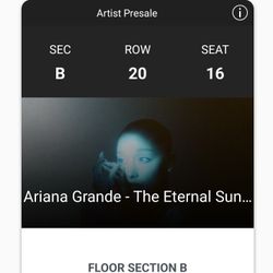 Ariana Grande - Floor Seat