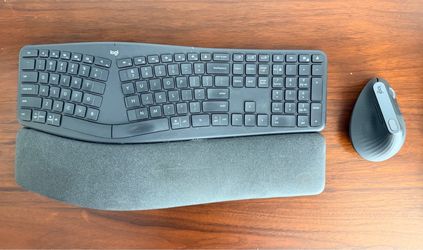 Logitech Ergonomic Keyboard and Mouse