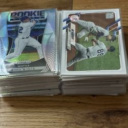 129 Baseball Cards In Total 