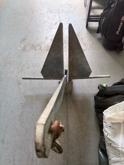 70 +lbs Galvanized Steel Fluke Boat Anchor (Danforth Style)