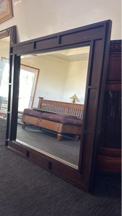 Ethan Allen- Beveled Square Mirror