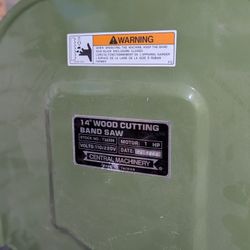 14" Bandsaw New Tires & Guides