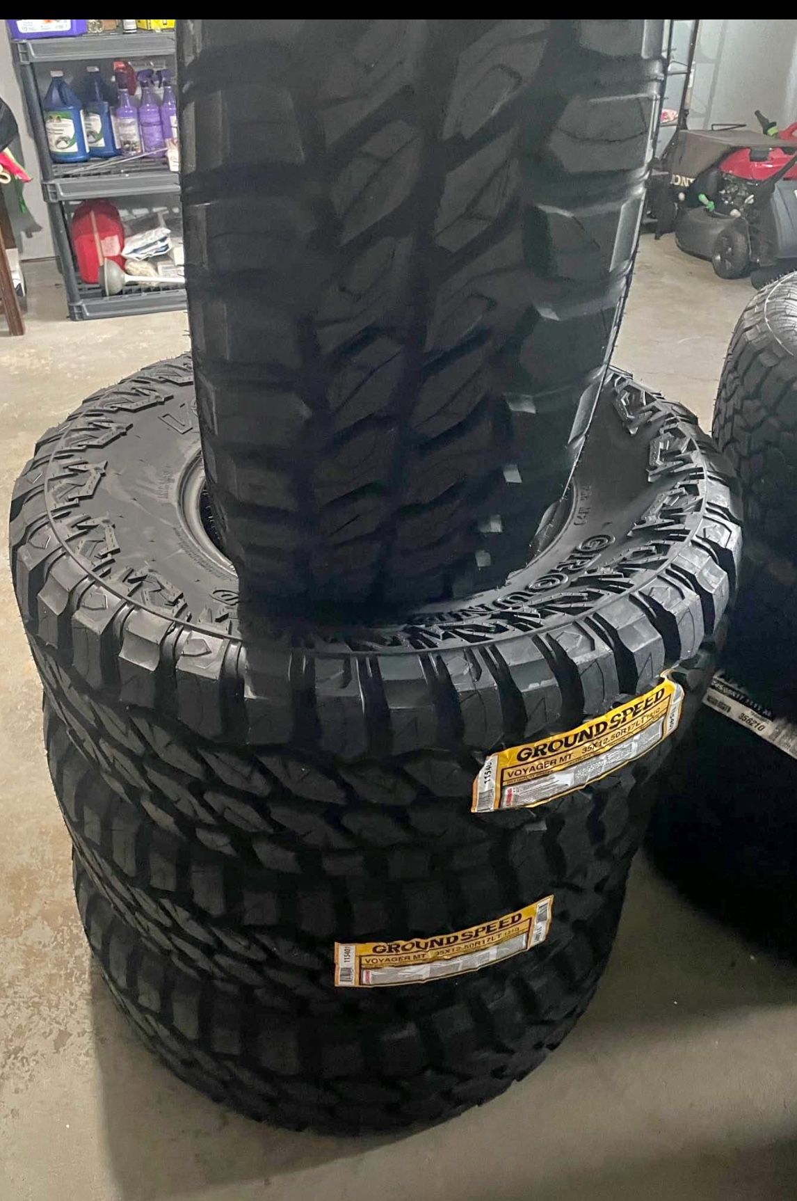 Brand New set 35x12.50R17 LT Ground Speed