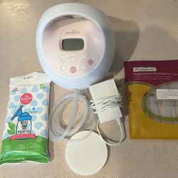 Spectra pink Pump w/ accessories