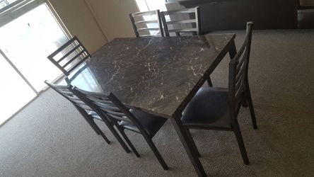 7 piece table set