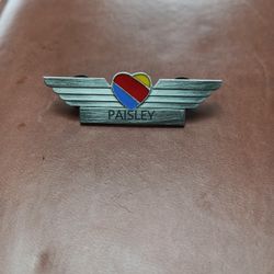 Southwest Airlines Employee "Wings" Name Pin