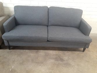 New assembled modern sofa light gray see pictures for dimensions