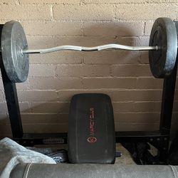 Marcy Club Three Items Treadmill Runner Walker Bike Exercise Work Out Bench