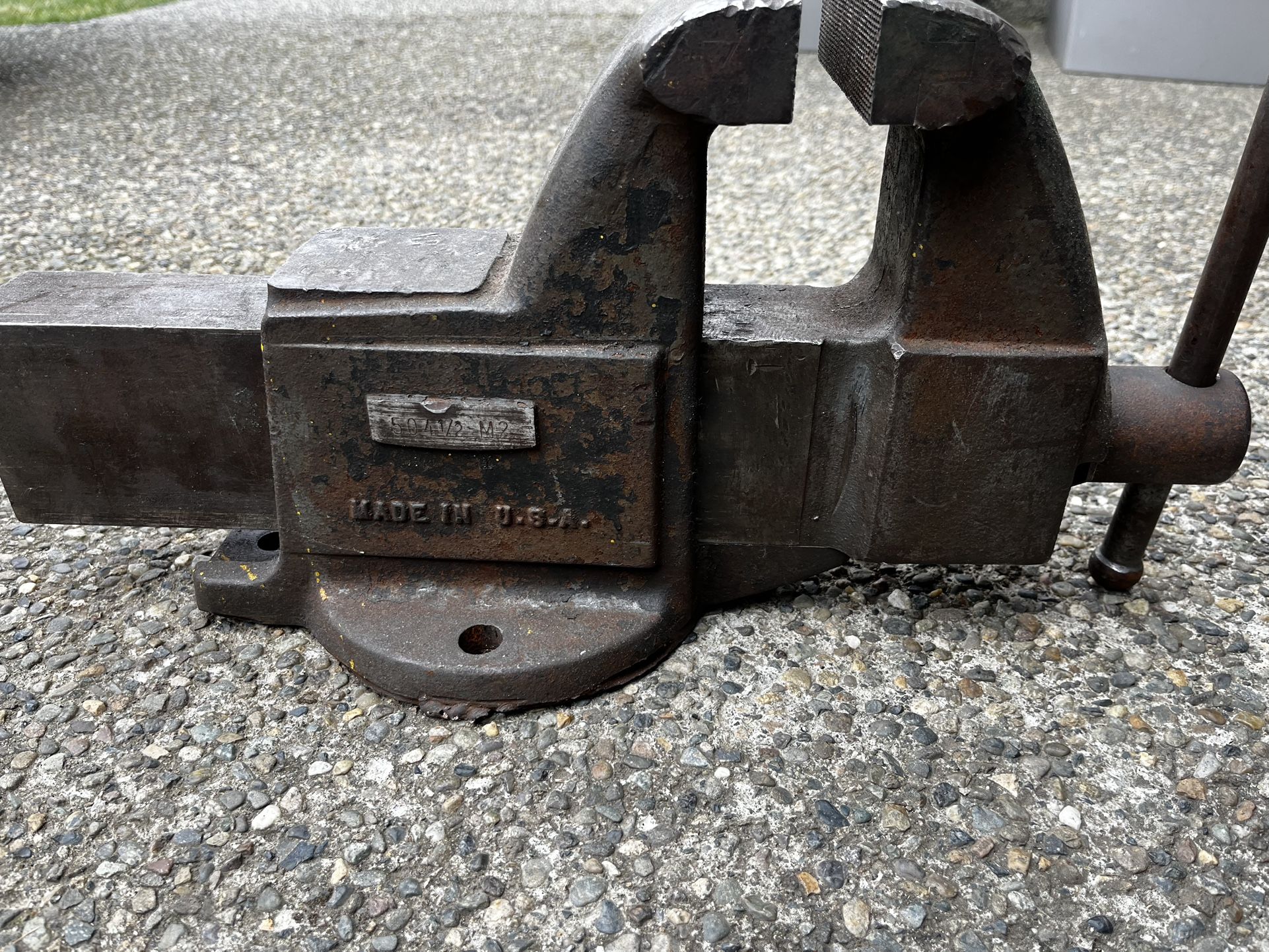 Columbian 504 1/2 Vise Vintage Vise 41/2 Jaws