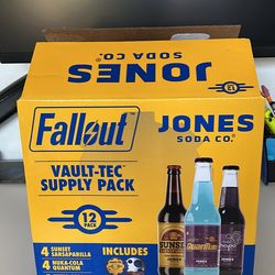 Jones Soda Co. Fallout Vault-Tec Supply Pack Costco Exclusive 12 Pack