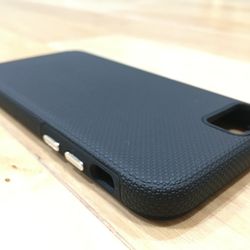 iPhone 8 7 Case Hybrid Modern Slim Grip Textured Design Black