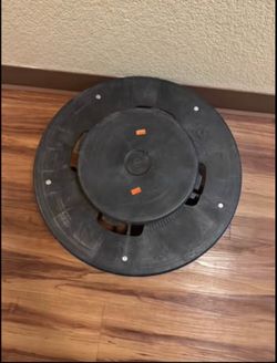 Round Trash Can Dolly Fit 20, 32, 44, 55 Gal Garbage