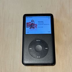 iPod Model:A1238 6thGEN 80GB Blk Tested Good Battery 10-14hr w/13129Song-Charg