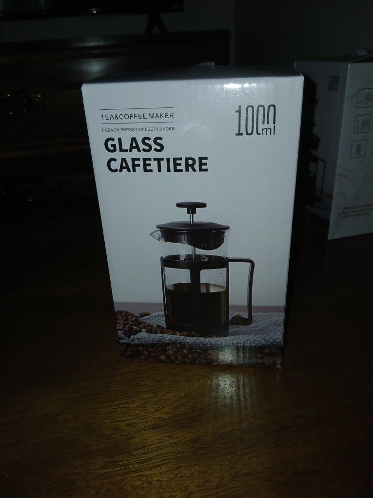 Glass Coffee Press ×2