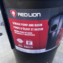 115 Volt, 1/2 HP, 5600 GPH Automatic Sewage System with Cast Iron Pump and 18-inch x 30-inch Basin