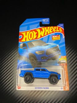 HOTWHEELS / GLOSSY VOODOO BLUE PAINT 2020 TOYOTA TACOMA 4x4**READ DESCRIPTION