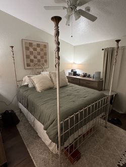 Queen bed frame