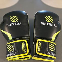 Sanabul 12ox Boxing Gloves with Meister Boxing Glove Deodorizer