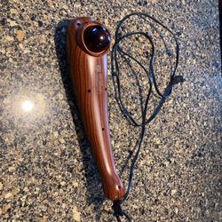 Full Body Variable Yj-1031a - Speed Massager Woodgrain Handheld Brookstone
