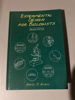 Experimental Design for Biologists (2nd edition) Textbook