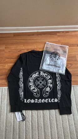 Black LA Chrome Heart long sleeve