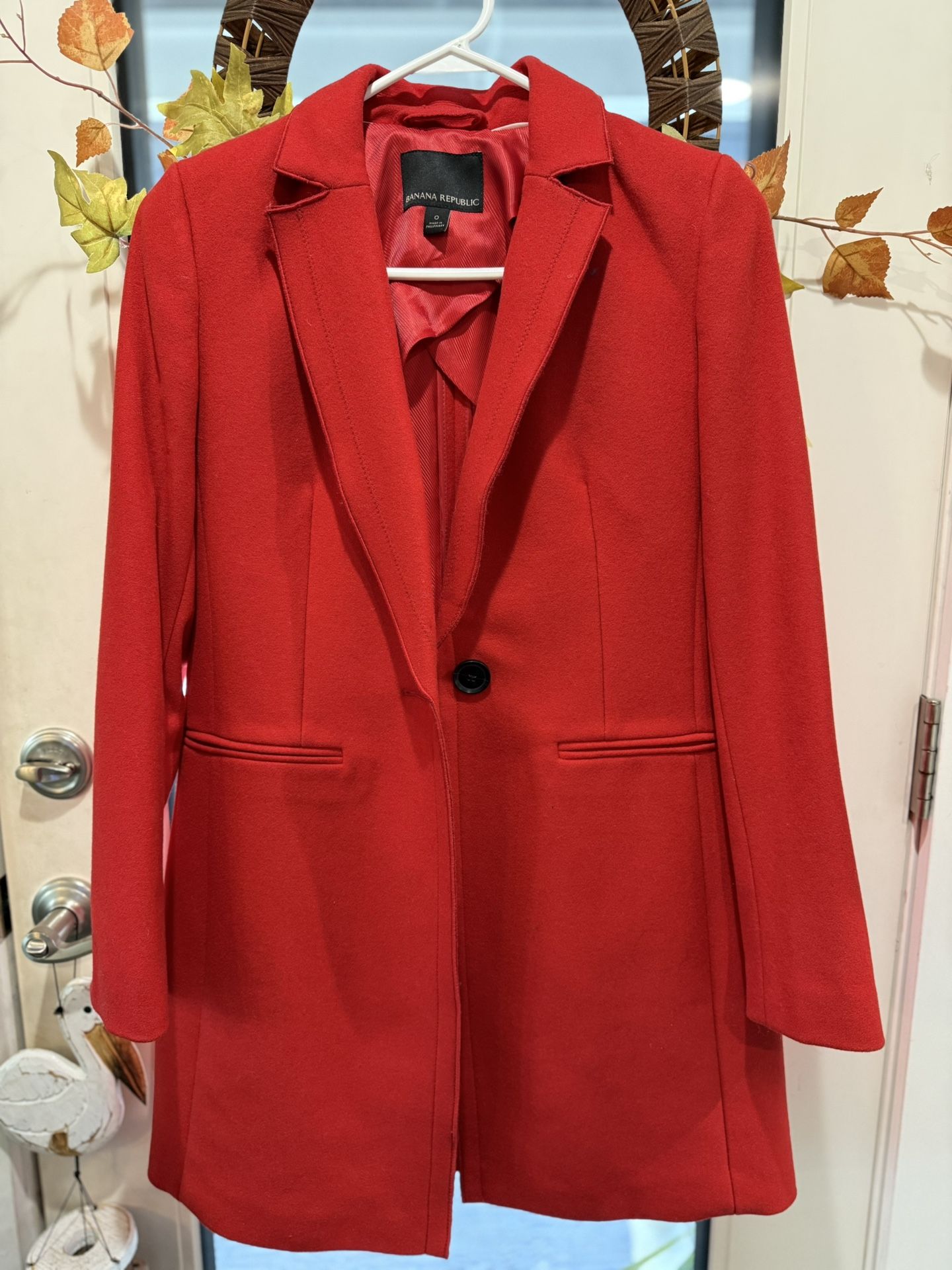 Banana Republic Wool Blend Coat 