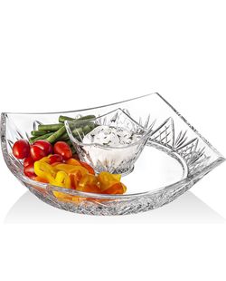 Godinger Dublin 4-piece Relish Server Serving Tray Set