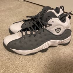 Jordan Jump man Team 1 II White Cool Grey Black Size 10.5