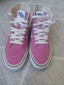 Vans Pink High-top Shoes 7.5 woman