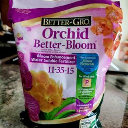 Better-Gro Orchid, Better-Bloom Fertilizer