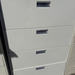 Hon  Four Drawer Lateral File Cabinet