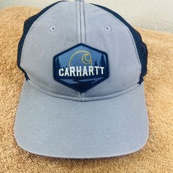 Carhartt Rugged Flex Mesh Back Logo Patch Snapback Cap Hat