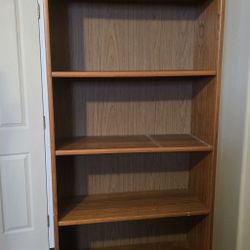 Wooden Bookshelf