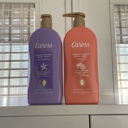 NEW Caress Serum Body Wash - $4 Each