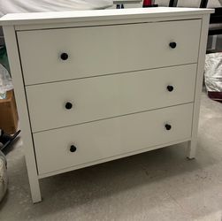 White 3 Chest Drawer