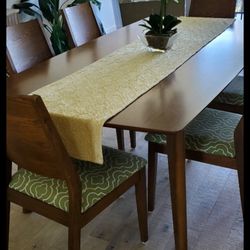 Mid Century Danish Walnut Table 