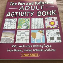 Adult Activity Book