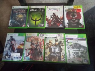 #2 bundle ....These only.....8..... Xbox games cash only....not mixing or matching...this bundle