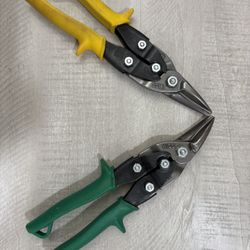 Wiss Aviation Snip Set – Straight/Left/Right Cut ✂️ Heavy‑Duty Metal Snips (2‑Piece) 🔧