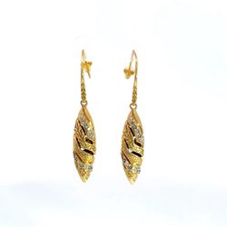 Gold And Diamonds Earrings 18k