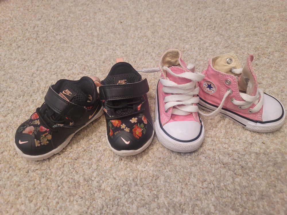 Nike And Converse Size 3 And 4
