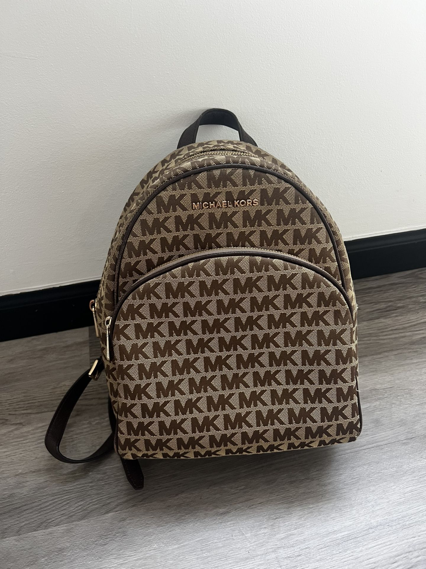 Michael Kors Brown Backpack